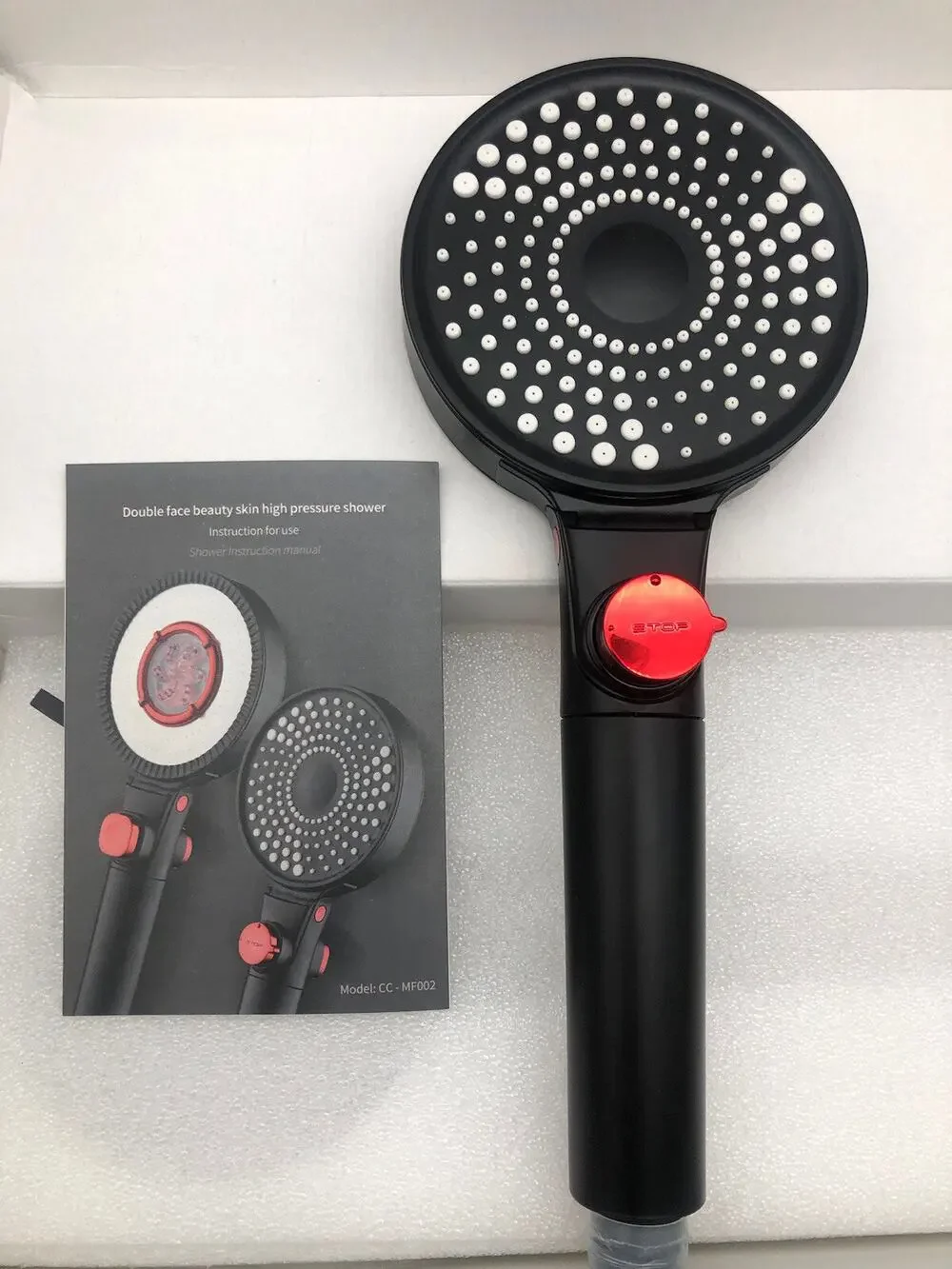 Double Face Beauty Skin High Pressure Filtered showerheads w/Handheld w/out Hose